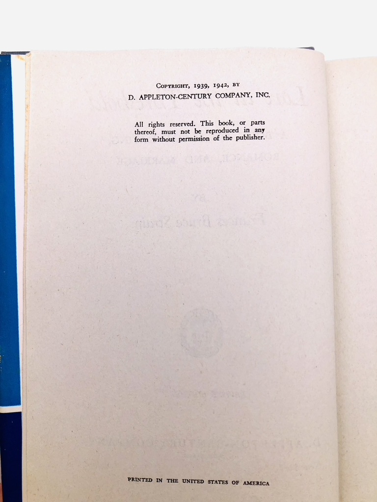 Love at the Threshold: A Book on Social Dating, Romance, and Marriage. By Frances Bruce Strain. Revised Edition. Appleton. New York, 1942. - Image 3