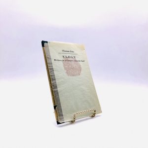 Elegy Written in a Country Church-Yard. By Thomas Gray. Illustrated by John O’Connor. Miniature Books Edition. Rodale Press. Colchester, 1955.