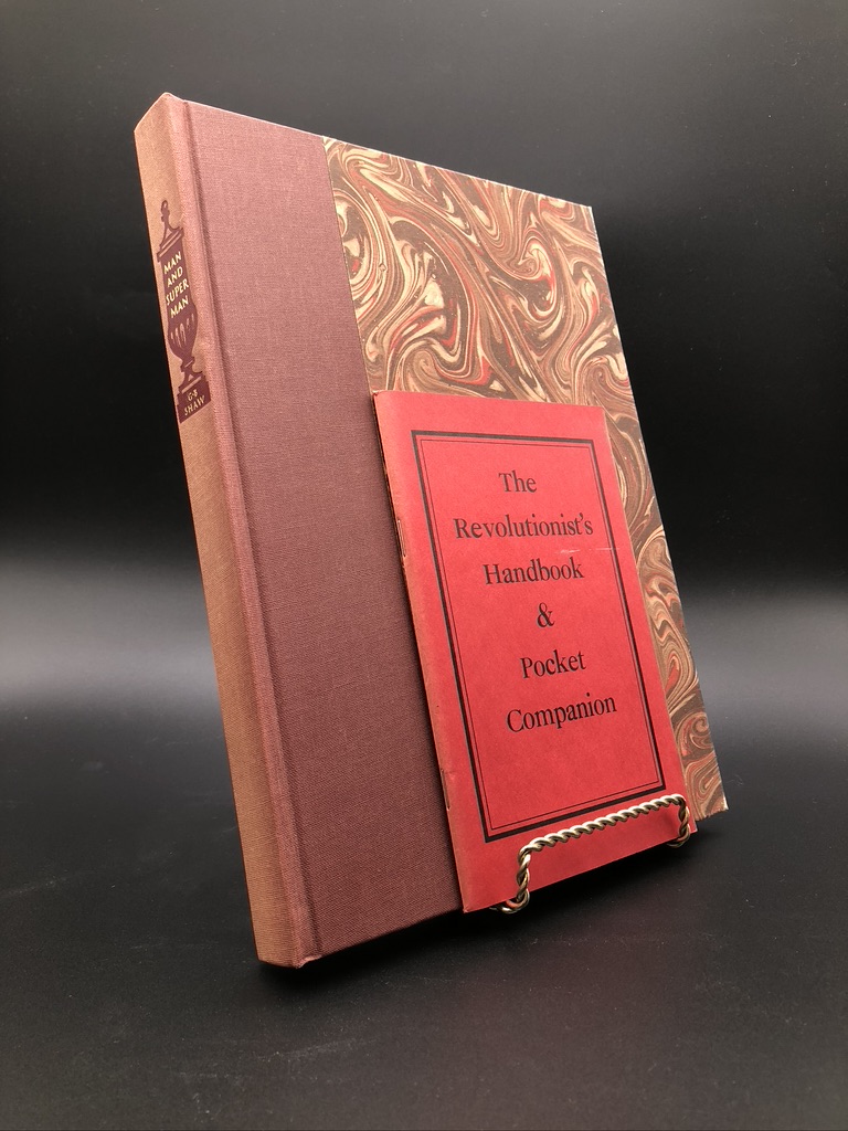Man and Superman. By George Bernard Shaw. Illustrated by Charles Mozley. Illustrated Edition. Heritage Press. New York, 1962.