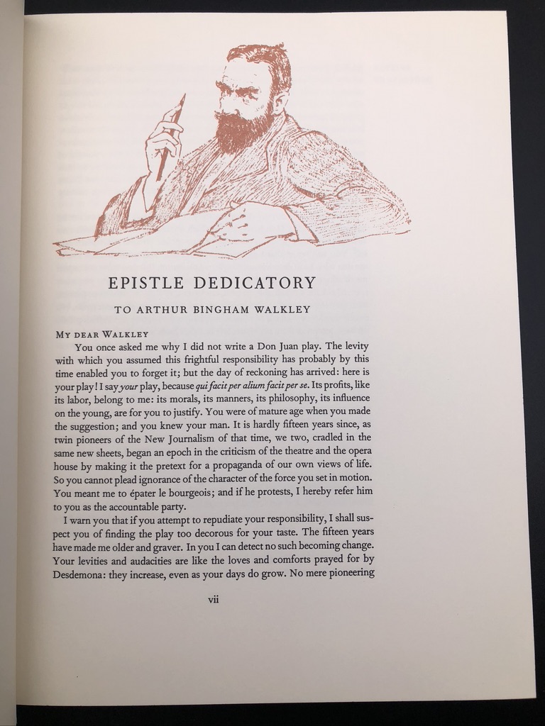 Man and Superman. By George Bernard Shaw. Illustrated by Charles Mozley. Illustrated Edition. Heritage Press. New York, 1962. - Image 4