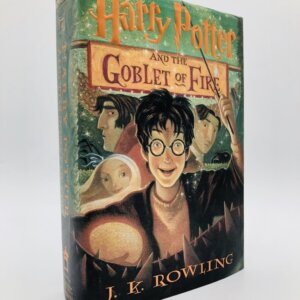 Harry Potter and the Goblet of Fire. By JK Rowling. First American Edition, First Printing. Scholastic, 2000.