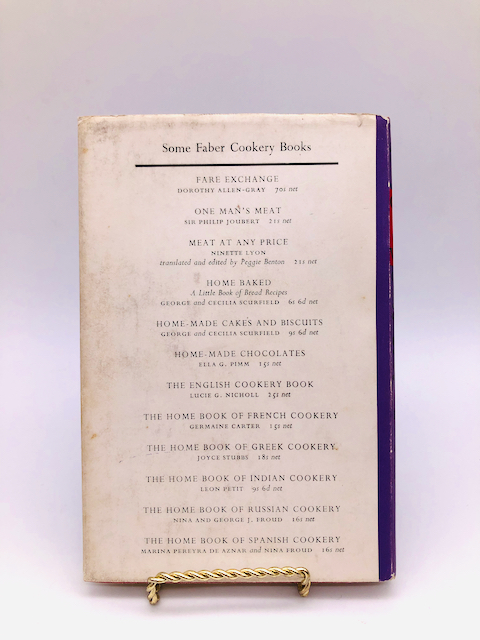 Cooking With Wine. By Nell Heaton. Second Edition. Faber & Faber. London, 1963. - Image 3