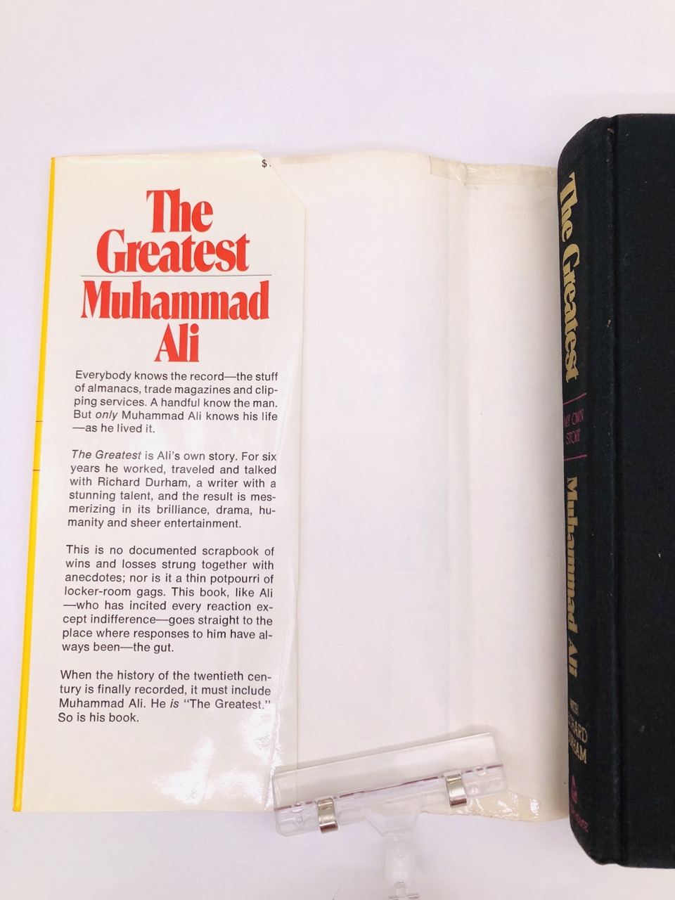 The Greatest. By Muhammad Ali. Co-Authored with Richard Durham. First Edition, Second Printing. Random House. New York, 1975. - Image 4