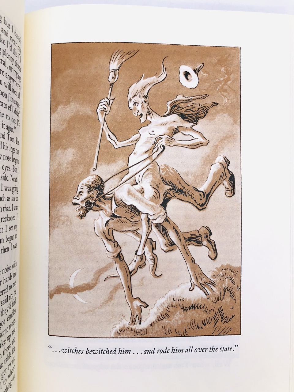 Adventures of Huckleberry Finn. By Mark Twain. Illustrated by Thomas Hart Benton. Collector's Edition. Easton Press. Norwalk, 1994. - Image 6