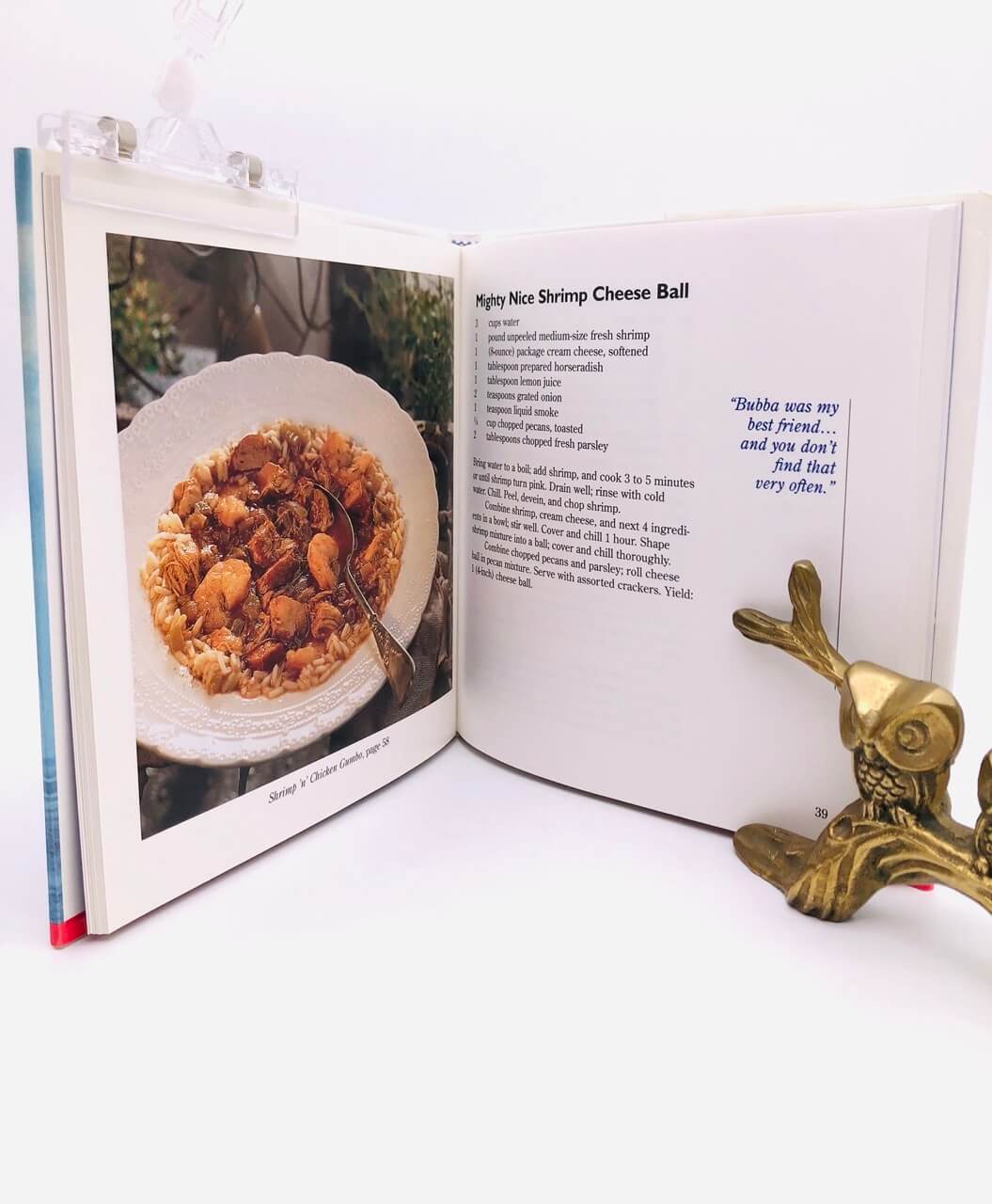 The Bubba Gump Shrimp Co. Cookbook. Forward by Winston Groom. First Edition, First Printing. Oxmoor House. Birmingham, 1994. - Image 8