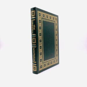 The Oresteia. By Aeschlyus. Translated by E.D.A. Morshead. Illustrated by Michael Ayrton. Collector’s Edition. Easton Press. Norwalk, 1979.