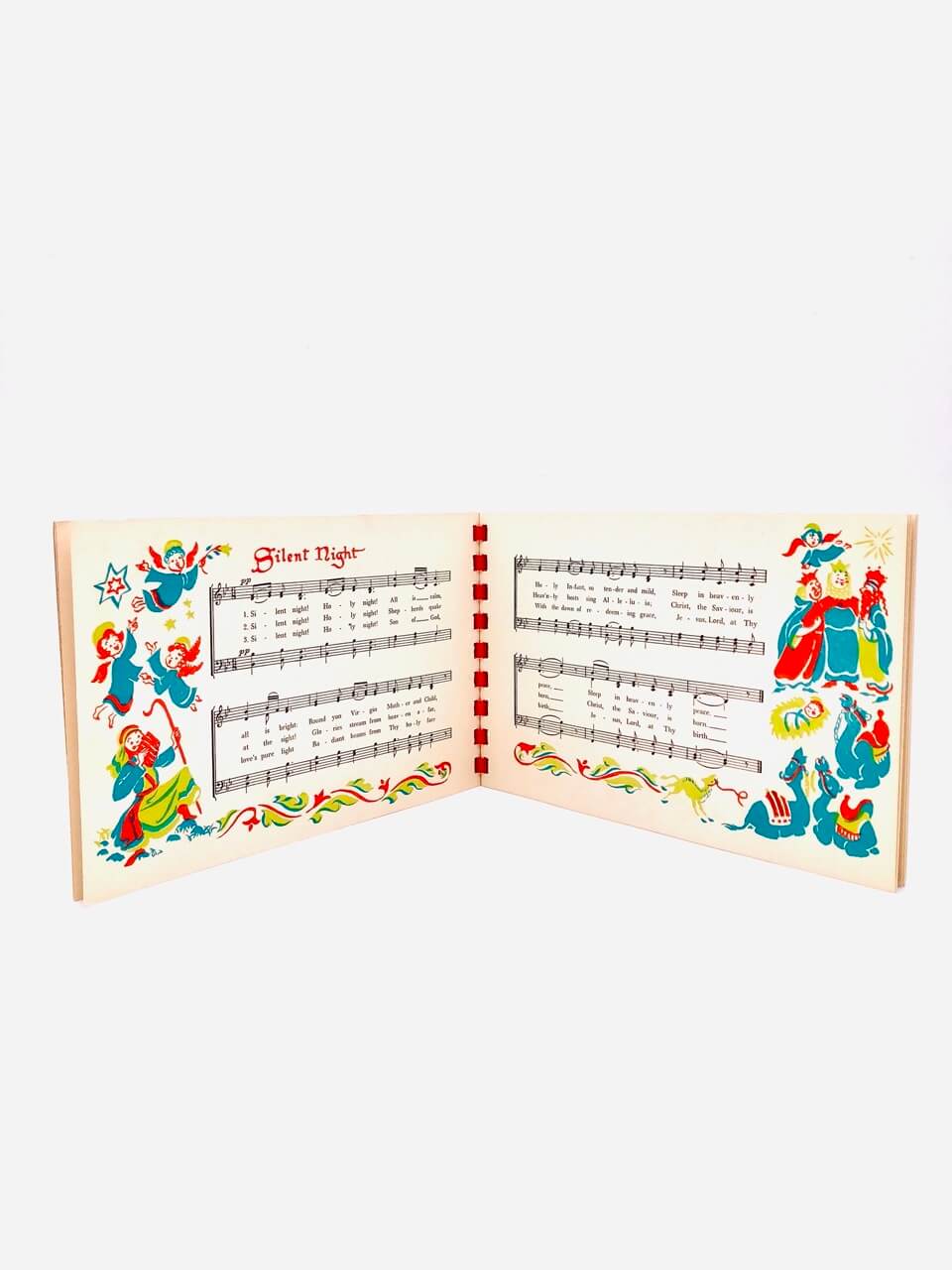 Christmas Carols. Illustrated by Vee Guthrie. Illustrated Edition. Peter Pauper Press. Mount Vernon, 1952. - Image 6