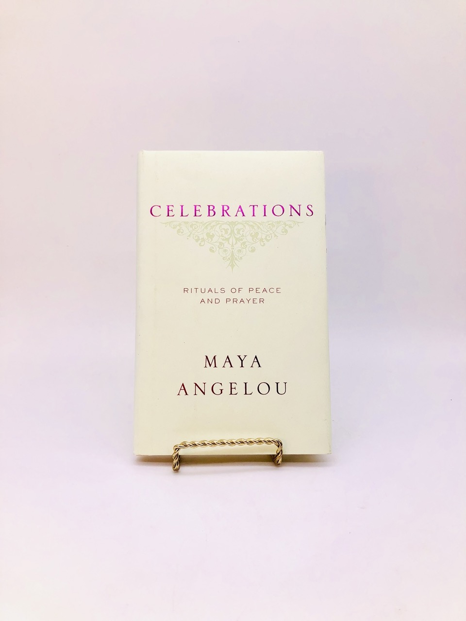 Celebrations. Inscribed by Maya Angelou. First Edition, First Printing. Random House. New York, 2006. - Image 3
