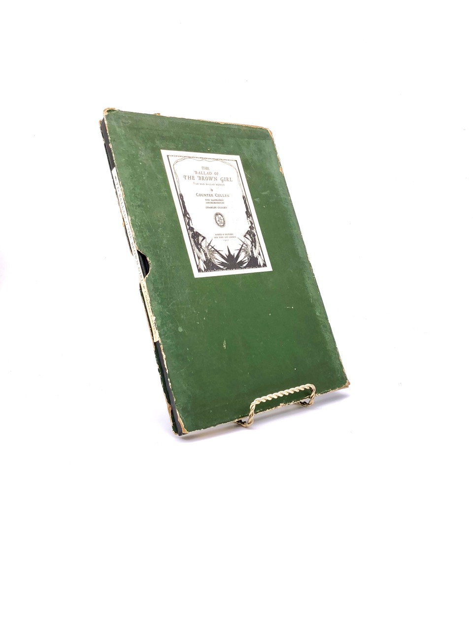 The Ballad of the Brown Girl. By Countee Cullen. Illustrated by Charles Cullen. First Edition, First Printing. Harper & Bros. New York, 1927. - Image 6