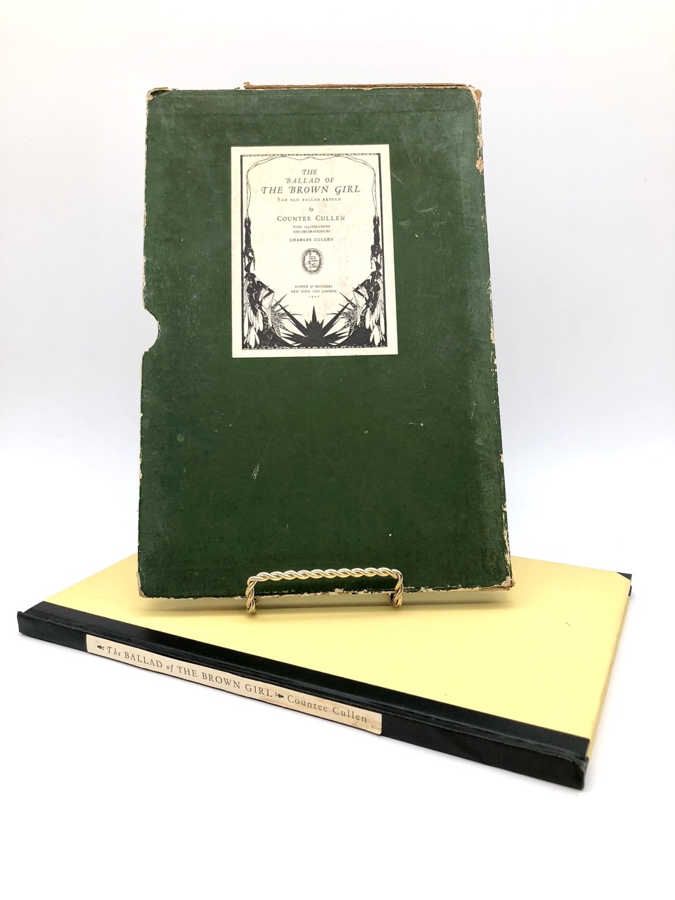 The Ballad of the Brown Girl. By Countee Cullen. Illustrated by Charles Cullen. First Edition, First Printing. Harper & Bros. New York, 1927.