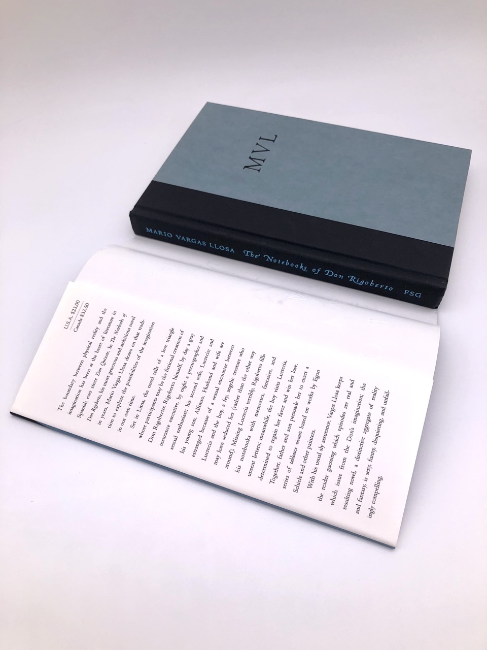 The Notebooks of Don Rigoberto. By Mario Vargas Llosa. Translated by Edith Grossman. First American Edition, First Printing. Farrar, Straus, Giroux. New York, 1998. - Image 5