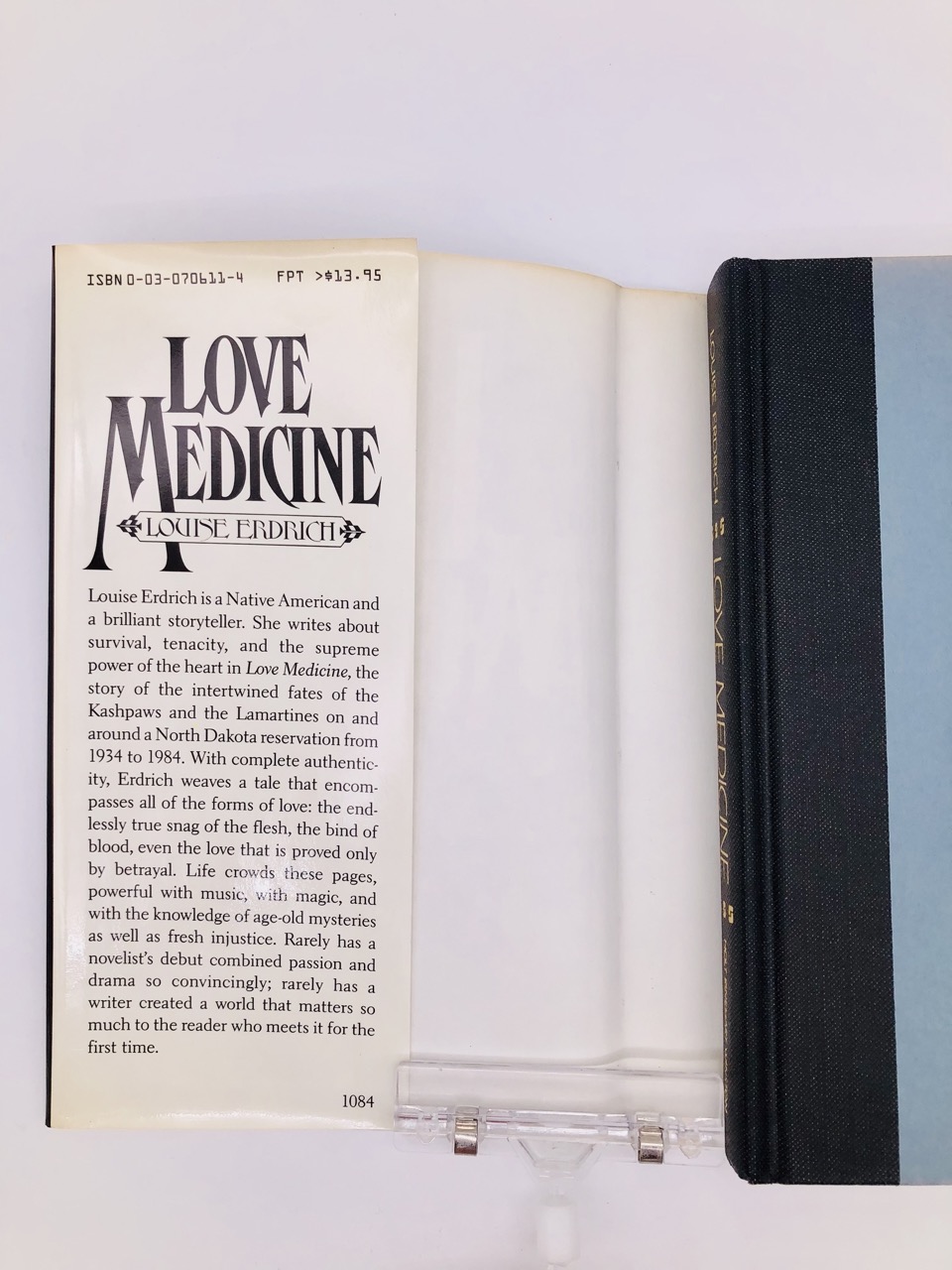 Love Medicine. By Louise Erdrich. First Edition, First Printing. Holt, Rinehart, Winston. New York, 1984. - Image 5