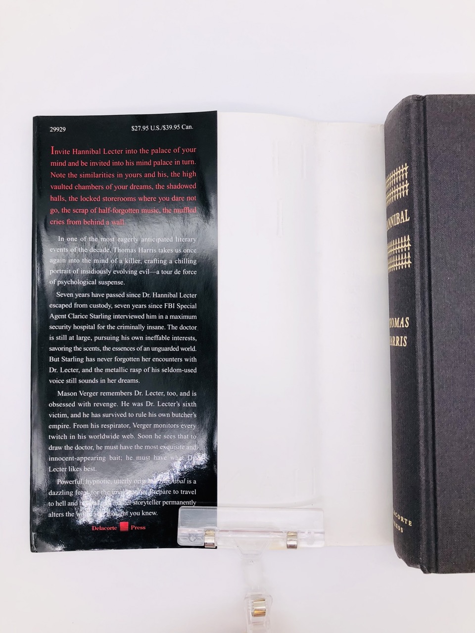 Hannibal. By Thomas Harris. First Edition, First Printing. Delacorte. New York, 1999. - Image 4