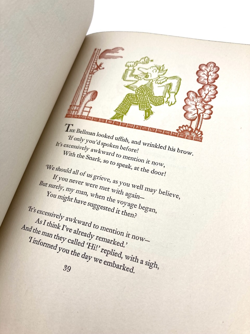 The Hunting of the Snark. By Lewis Carroll. Illustrated by Cobbledick. Illustrated Trade Edition. Peter Pauper Press. Mount Vernon, Circa 1945. - Image 9