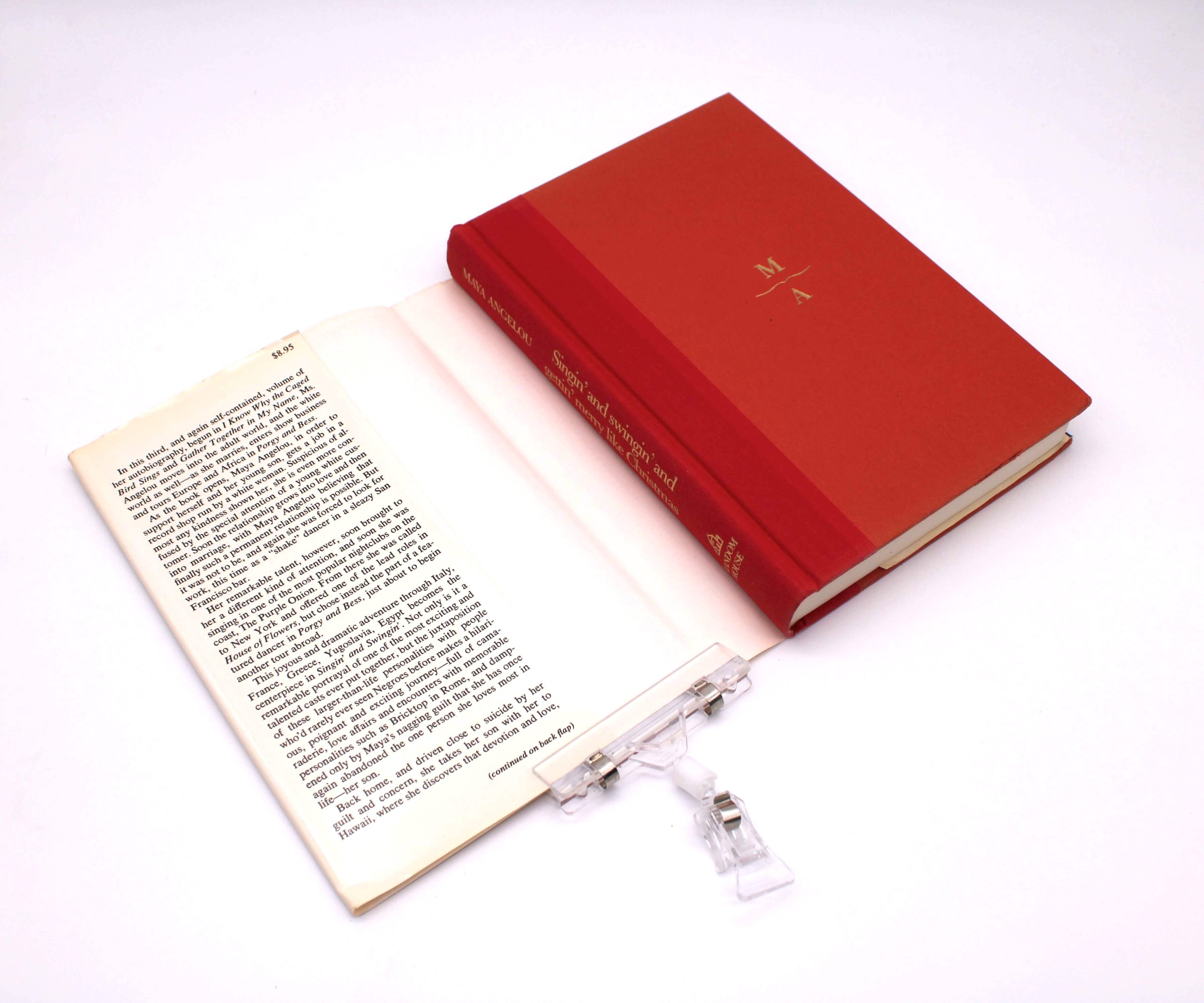 Singin’ and Swingin’ and Gettin’ Merry Like Christmas. By Maya Angelou. First Edition, Second Printing. Random House. New York, 1976. - Image 4