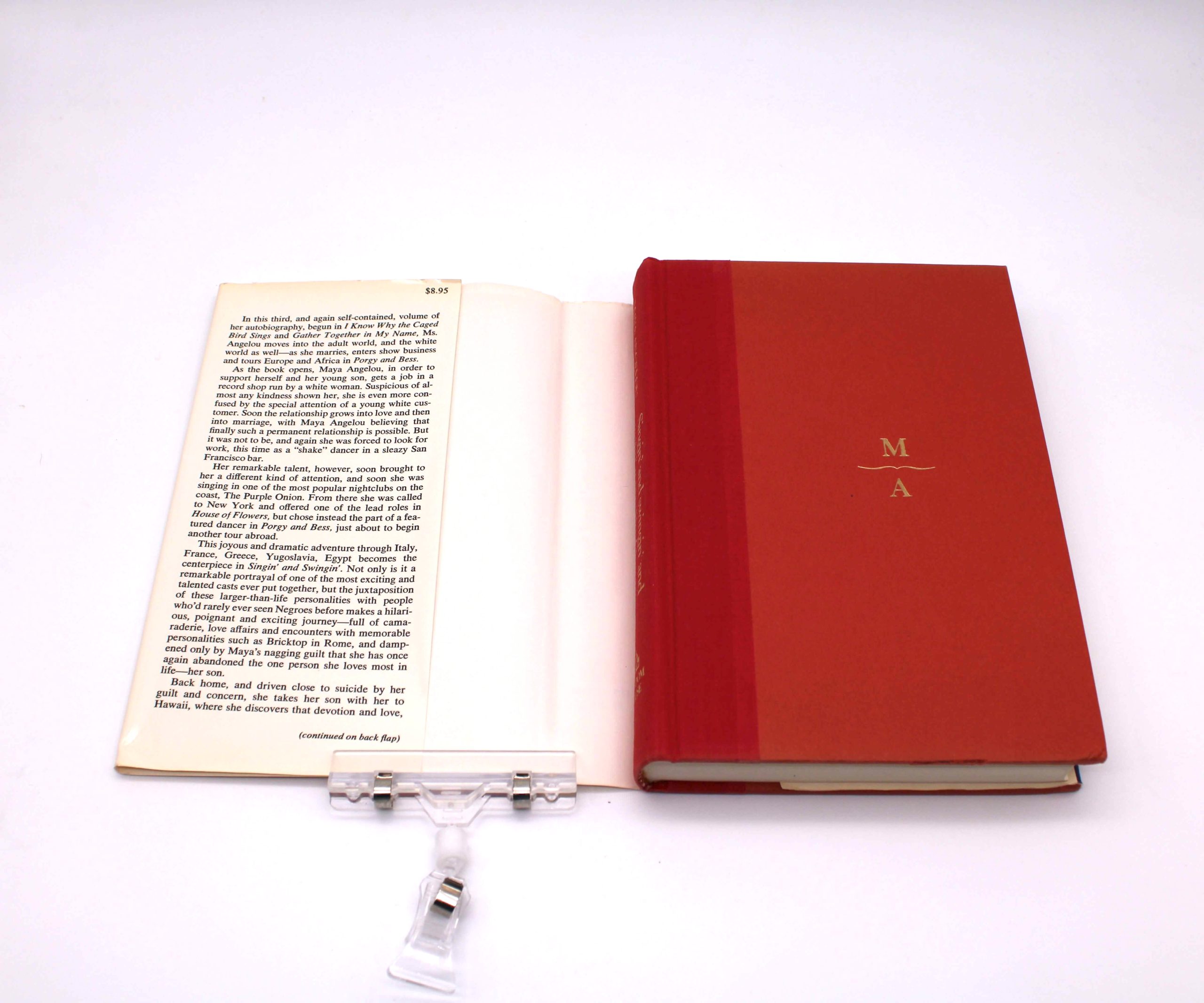 Singin’ and Swingin’ and Gettin’ Merry Like Christmas. By Maya Angelou. First Edition, Second Printing. Random House. New York, 1976. - Image 5