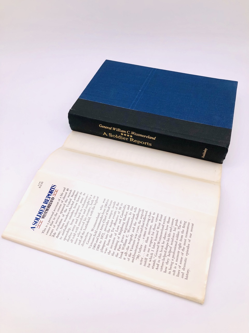 A Soldier Reports. Inscribed by William Westmoreland. First Edition, First Printing. Doubleday. New York, 1976. - Image 6