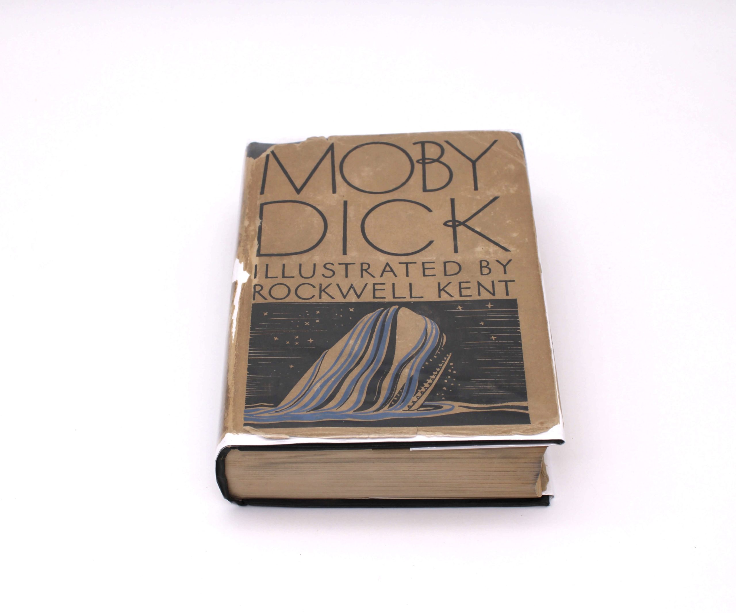 Moby Dick. By Herman Melville. Illustrated by Rockwell Kent. First Trade Edition, First Printing. Random House. New York, 1930. - Image 3