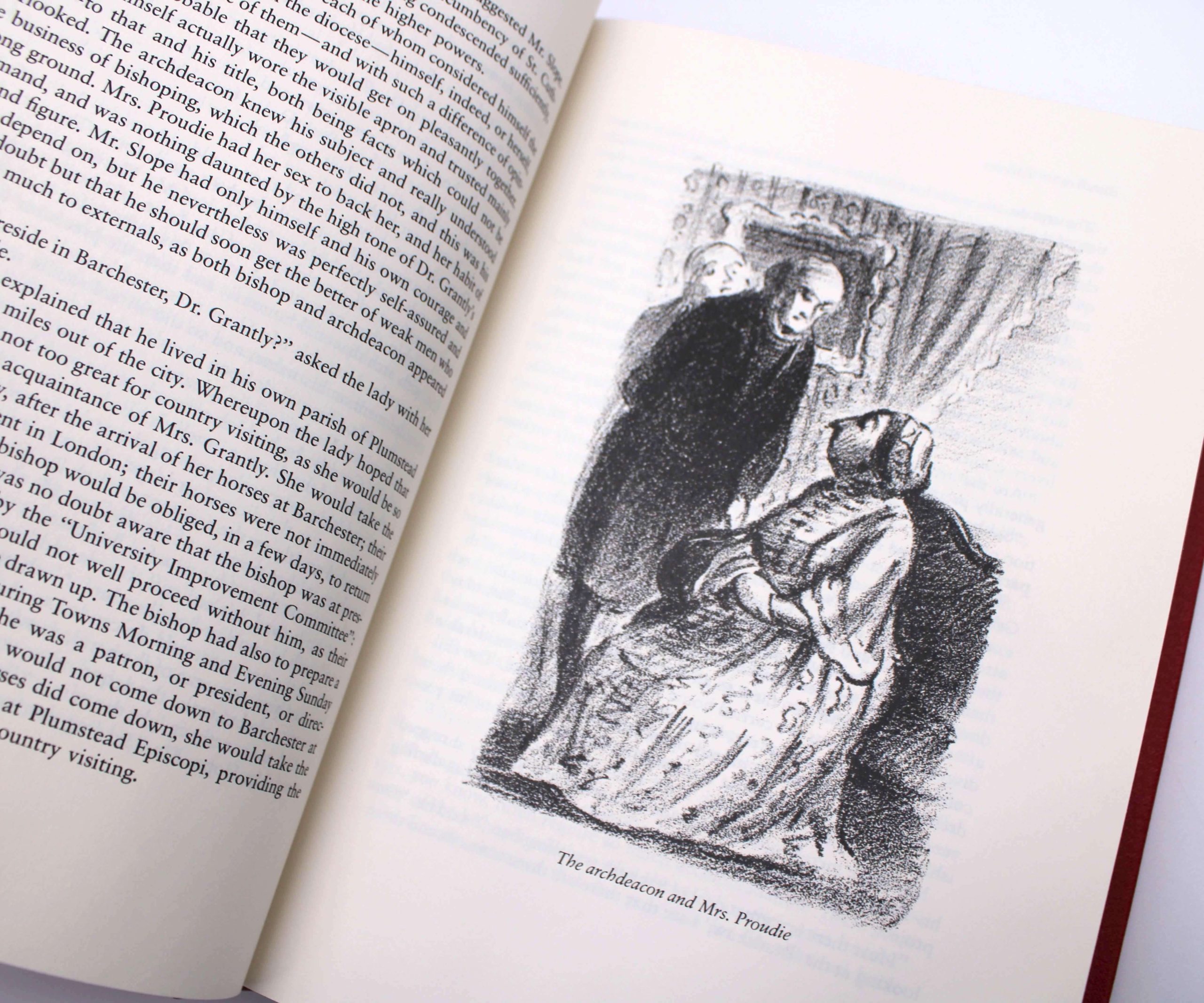 Barchester Towers. By Anthony Trollope. Illustrated by Edward Ardizzone. Illustrated Edition. Franklin Library. Franklin Center, 1982. - Image 6