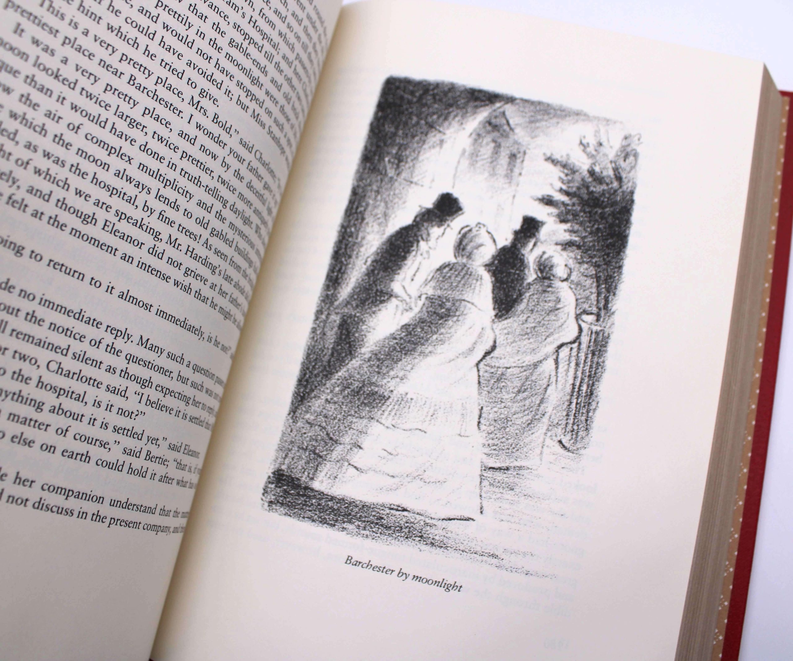 Barchester Towers. By Anthony Trollope. Illustrated by Edward Ardizzone. Illustrated Edition. Franklin Library. Franklin Center, 1982. - Image 7