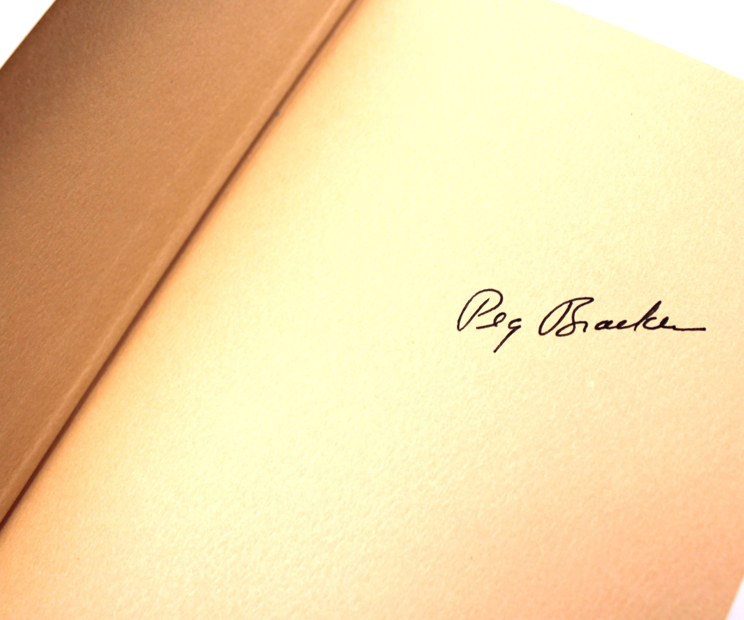 I Hate to Cook Almanack. Signed by Peg Bracken. First Edition, First Printing. Harcourt, Brace, Jovanovich. New York, 1976. - Image 2