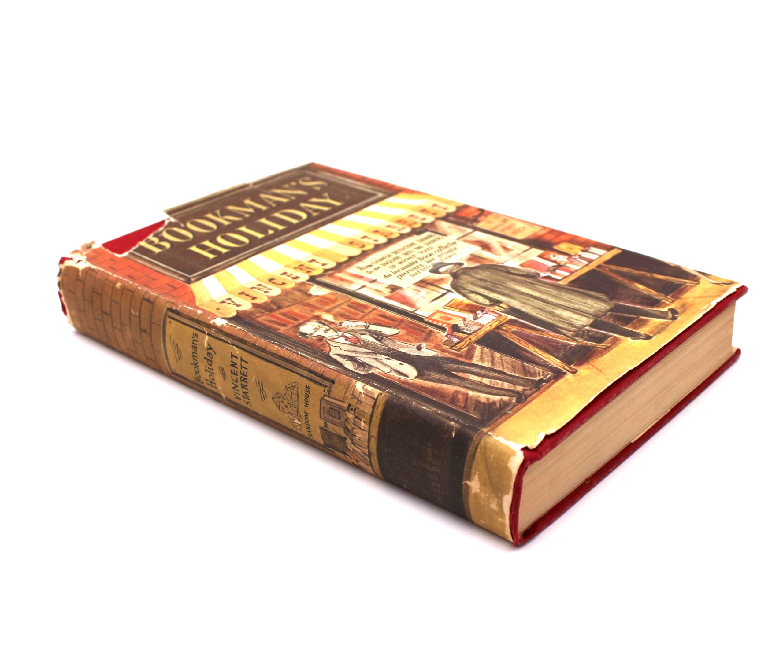 Bookman’s Holiday. By Vincent Starrett. First Edition, First Printing. Random House. New York, 1942. - Image 4