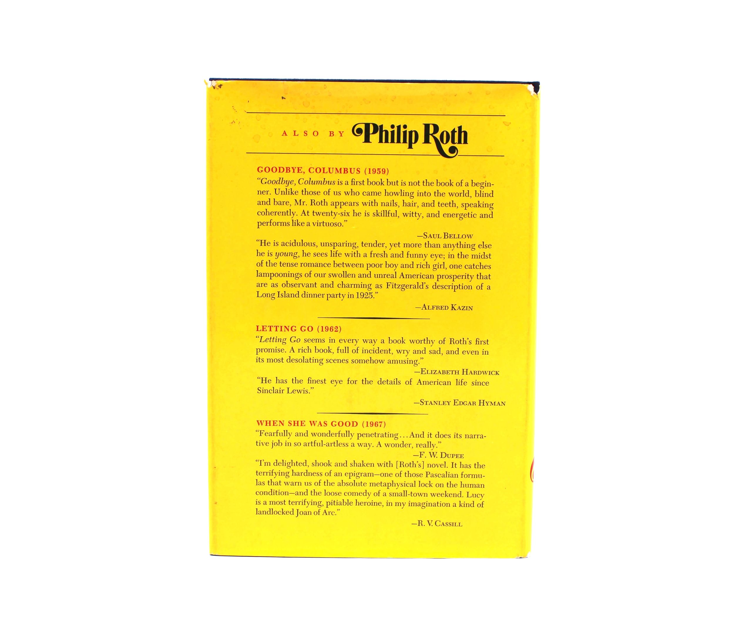 Portnoy’s Complaint. By Philip Roth. First Trade Edition, First Printing. Random House. New York, 1969. - Image 3