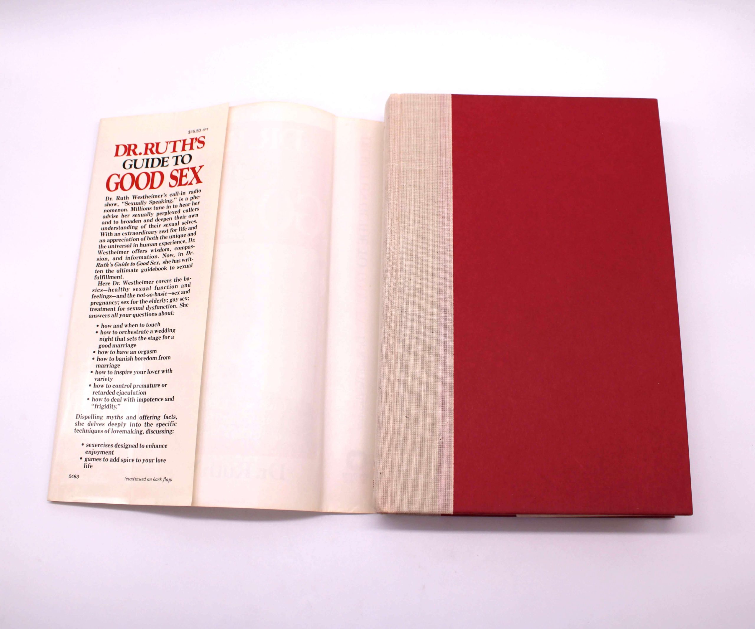 Dr. Ruth’s Guide to Good Sex. Inscribed by Dr. Ruth Westheimer. First Edition, First Printing. Warner. New York, 1983. - Image 7